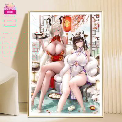 【週邊】阿喵畫社－賀新春 尾張與樫野2