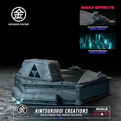 【薩爾達傳說】KINTSUKUROI CREATIONS－Young Link Pulling Master Sword8