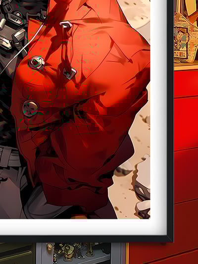 【週邊】巴洛克－槍神 人間颱風 裝飾畫3