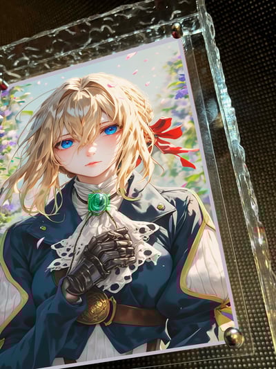 【週邊】阿喵畫社-薇爾莉特亞克力擺台2