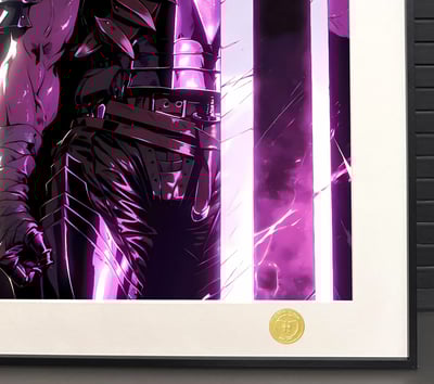 【週邊】H2工作室-劍風傳奇格斯 烙印戰士烙印勇士Berserk裝飾畫5