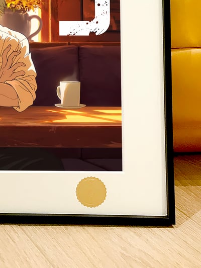 【週邊】星空工作室-蕾塞咖啡廳 波姆電鋸人鏈鋸人蕾塞篇Chainsaw Man電次瑪奇瑪帕瓦動畫裝飾畫5