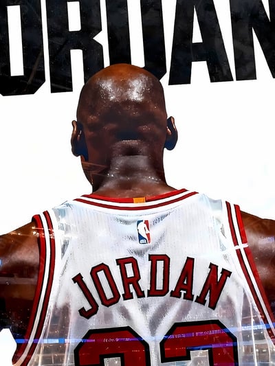 【週邊】星空工作室－NBA 喬丹背影 裝飾畫3