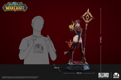 【正版授權】Blizzard 暴雪－魔獸世界 懷特邁恩 1/3 全身像14