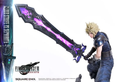 【正版授權】Square Enix-MASTERLINE 太空戰士VII 重製版 克勞德 ＆ 賽菲羅斯7