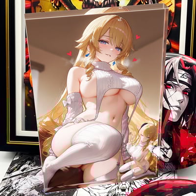 【週邊】阿喵畫社-娜維亞透明卡磚1