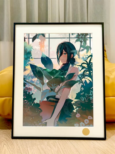 【週邊】星空工作室－鏈鋸人 園丁蕾塞 裝飾畫1