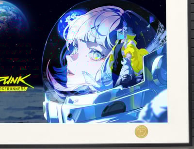 【週邊】H2工作室－賽博龐克：邊緣行者 大衛 露西 裝飾畫4