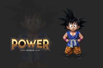【七龍珠】Power studio-GT小悟空1