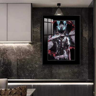 【週邊】橘子工作室－黑魂 裝飾畫4