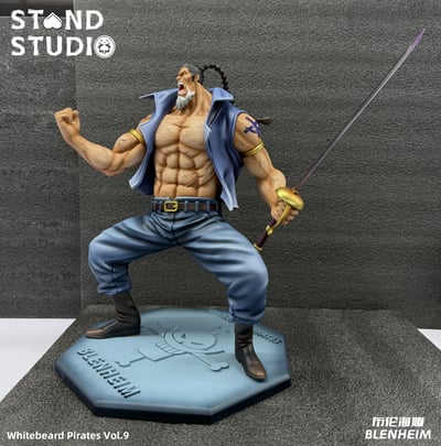 【海賊王】替身工作室-白鬍子海賊團 第9彈 九番隊長 布倫海姆3