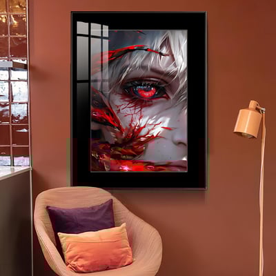 【週邊】橘子工作室－東京喰種 金木 赫子化瞳目 裝飾畫3