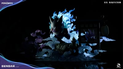 【寶可夢】渡鴉工作室－百鬼夜行系列 第一彈 耿鬼3