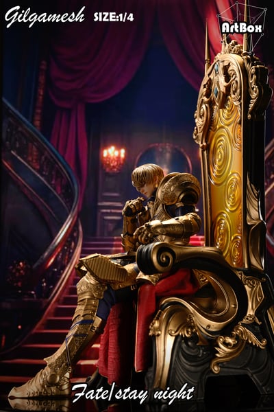 【Fate】Artbox studio-巴比倫重鎧 第二彈 王之寶座 金閃閃8