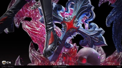 【數碼寶貝】瘋巢CN Studio-黑白雙煞 妖女獸 惡魔の誘惑4