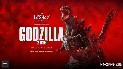 【正版授權】Spiral Studio Legacy-哥吉拉 2016咆哮版1