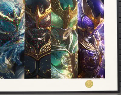 【週邊】H2工作室－假面騎士空我 全能形態 裝飾畫4