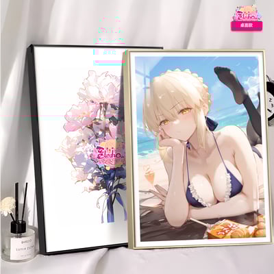 【週邊】阿喵畫社-沙灘 吾王saber2