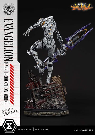 【正版授權】Prime 1 Statue-新世紀福音戰士 EVA 概念設計量產機6