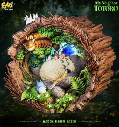 【宮崎駿】Emo－夢幻治癒系列 001 龍貓 仲夏夜之夢3