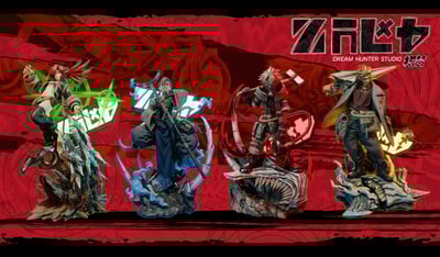 【GACHIAKUTA】獵夢工作室-廢淵戰鬼 雕像系列 004 理瑤2