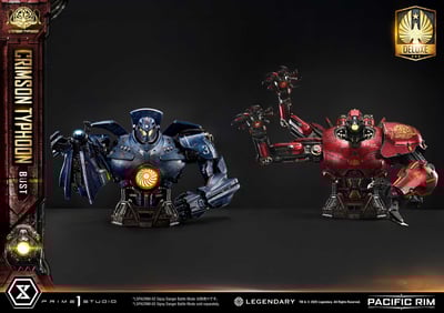 【正版授權】Prime 1 Studio-環太平洋 暴風紅 胸像19