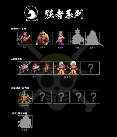 【海賊王】MDS Studio-強者系列 海軍篇 戰姿大將 綠牛荒牧2