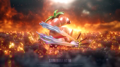 【海賊王】牛子工作室-四分五裂果實1