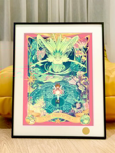 【週邊】星空工作室－庫洛牌小櫻 裝飾畫1