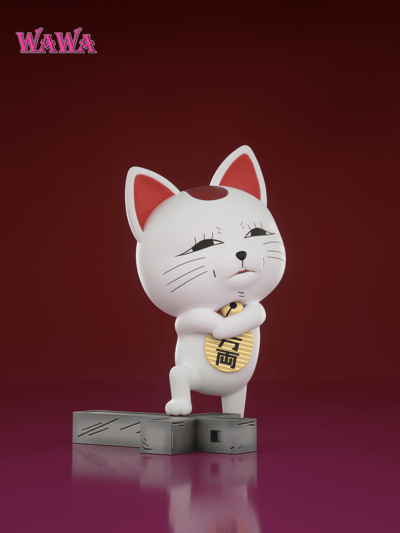 【膽大黨】WAWA studio-當噠當 高速婆婆 招財貓 吹風機高速婆婆4