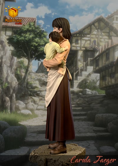 【進擊的巨人】Model Power studio-卡露拉耶格爾&艾倫耶格爾3