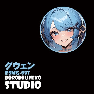 【週邊】泥棒貓工作室-格溫 立體裝飾畫1