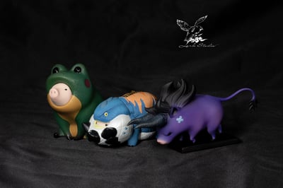 【魔物獵人】Lark工作室-怪物獵人 噗吱豬1