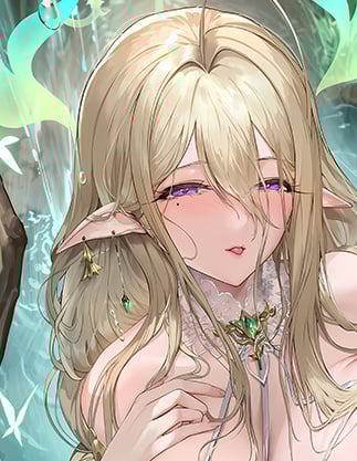 【週邊】巴洛克－碧藍航線 泳裝金獅 裝飾畫 & 冰箱貼2