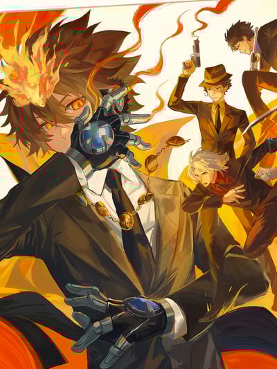 【週邊】星空工作室－家庭教師 彭格列 裝飾畫2