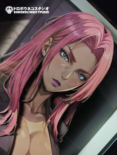 【週邊】泥棒貓工作室-英格麗德 立體裝飾畫6