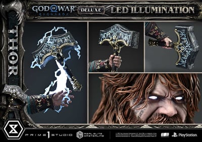 【正版授權】Prime 1 Statue-戰神 諸神黃昏 雷神索爾 托爾11