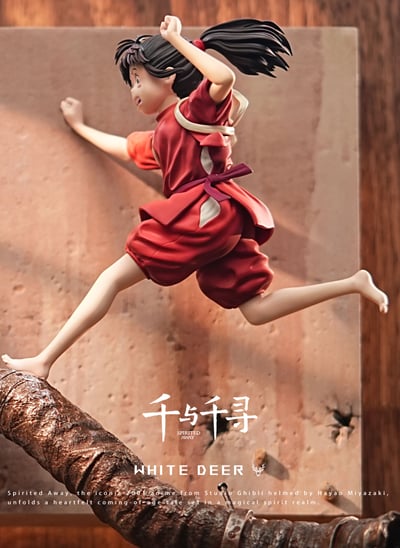 【宮崎駿】白鹿-studio－畫廊系列 第一彈 千尋跑管道6