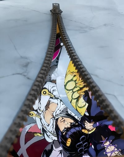 【週邊】千鳥社－JOJO的奇妙冒險 布加拉提 替身拉鍊鏡5