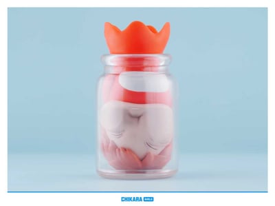 【宮崎駿】CHIKARA STUDIO-宮騎駿吉卜力 桌面系列 1:1波妞瓶3