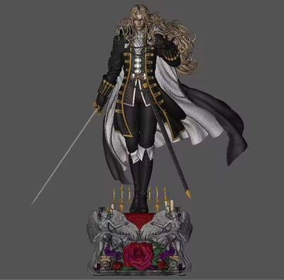 【惡魔城】Creation-Studio-惡魔城傳說 阿魯卡多 Alucard10