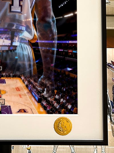 【週邊】星空工作室－NBA 白金科比背影4