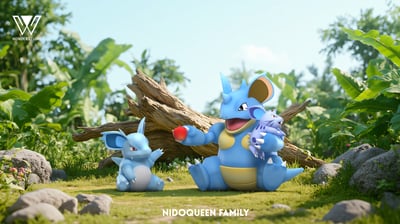 【寶可夢】玩得Wonder studio-尼多后進化組1