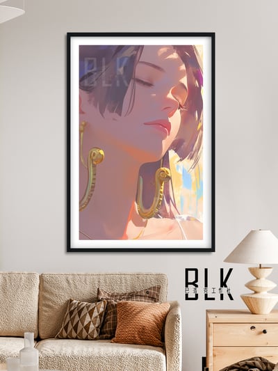 【週邊】巴洛克－海賊王 陽光女帝 裝飾畫&冰箱貼4