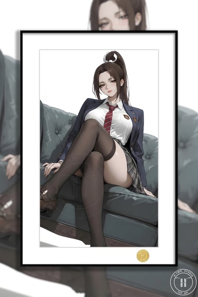 【週邊】H2工作室－制服不知火舞 裝飾畫1