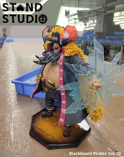 【海賊王】替身工作室-黑鬍子海賊團 第10彈 四皇 馬歇爾·D·蒂奇3
