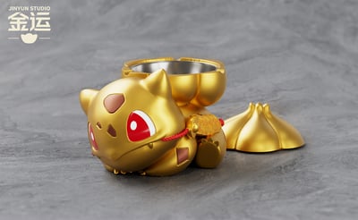 【寶可夢】金運-studio-超大妙蛙種子煙灰缸擺飾1