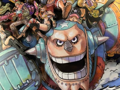 【週邊】KK工作室-ONEPIECE We Are Eternal 立體裝飾畫8