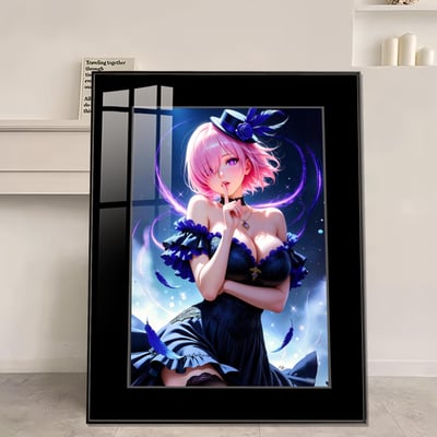 【週邊】橘子工作室－Re:從零開始的異世界生活 晚宴禮服 拉姆 裝飾畫1