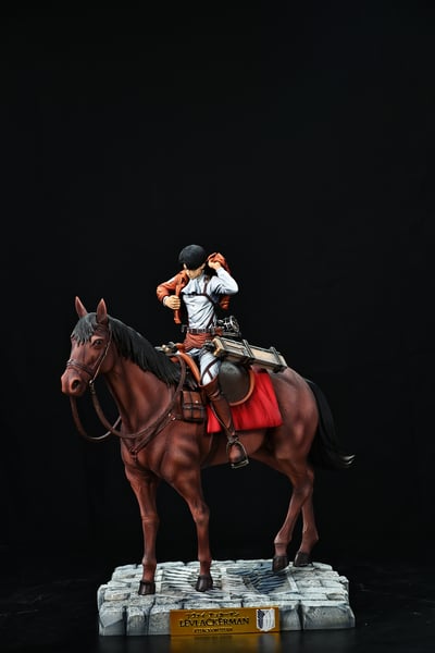 【進擊的巨人】TITAN 工作室-初代裡維班 特別作戰小組全共鳴 第一彈 里維阿卡曼2